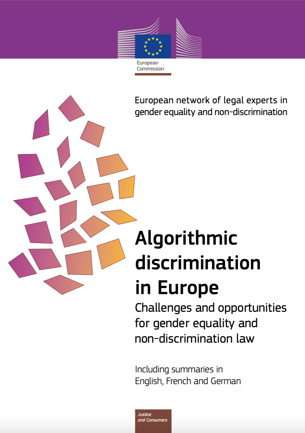 Algorithmic Discrimination in Europe